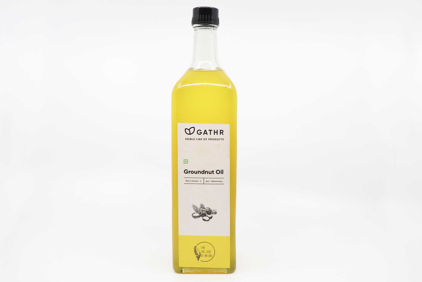 Groundnut Oil - Bull Driven 1 ltr