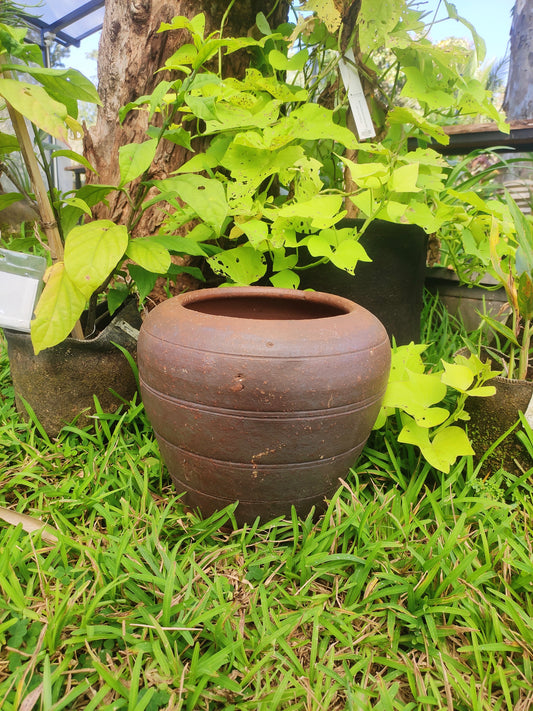 Candle Pot With Big Rib (Small) - Kea