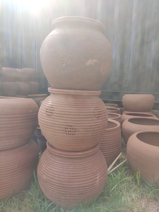 Compost Pot - Sifnos (Set Of 3)