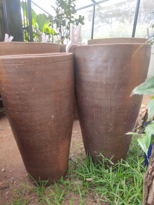 Cone Pot Plain (Small) - Nisyros