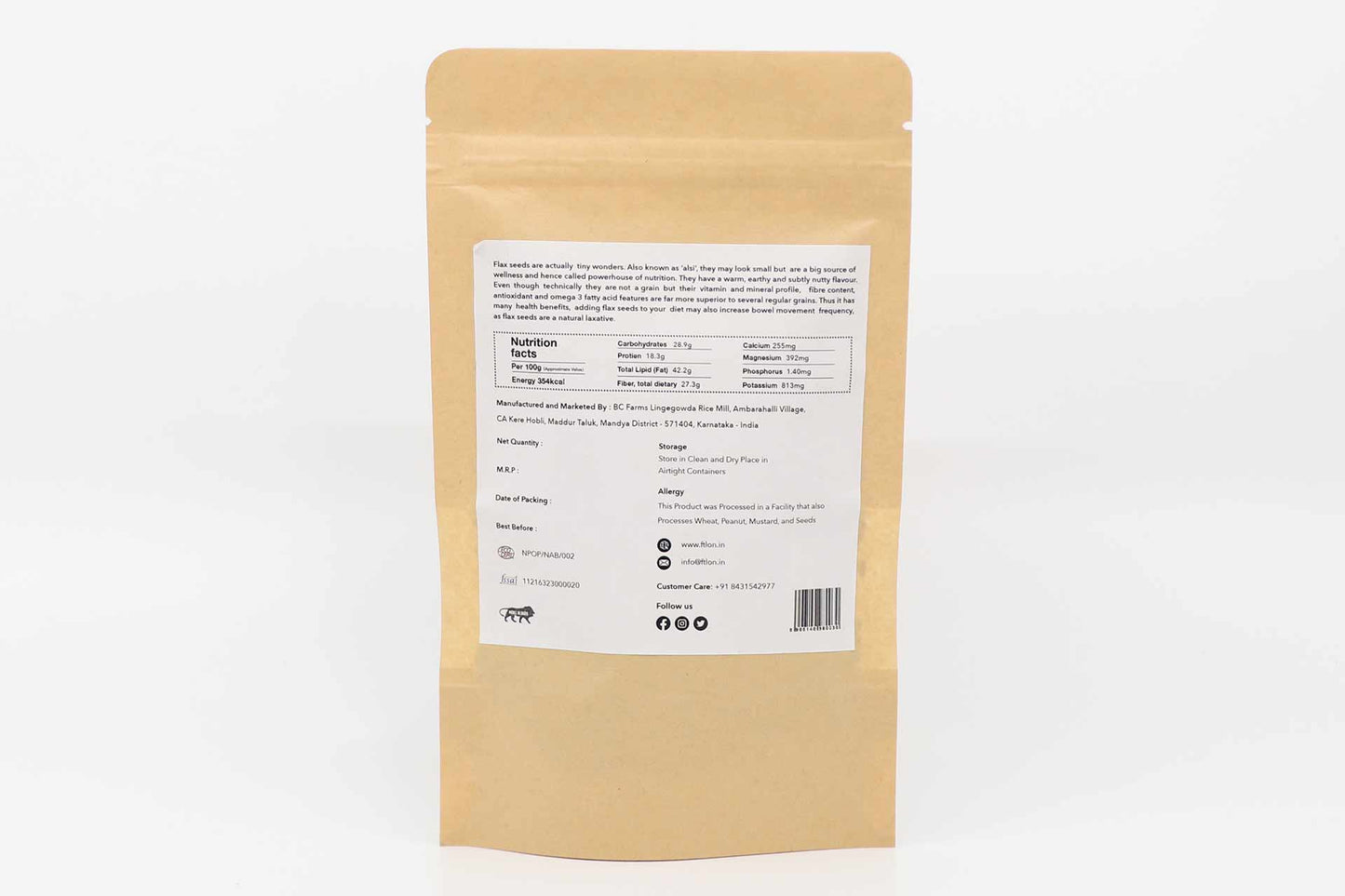 Flax Seeds 100 gm
