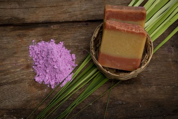 French Pink Clay and Lemongrass