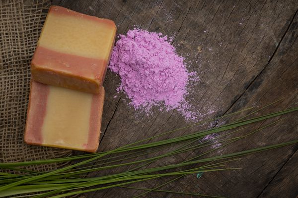 French Pink Clay and Lemongrass